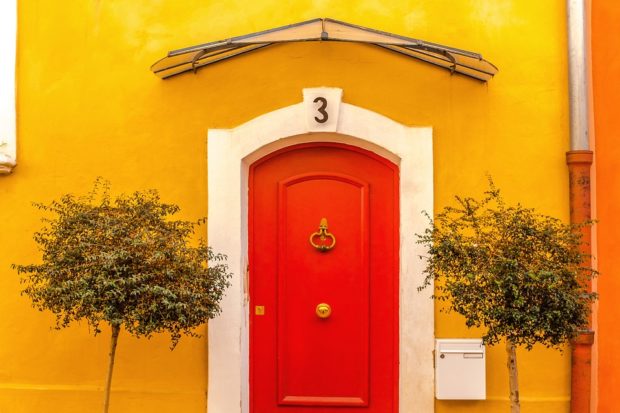 red door